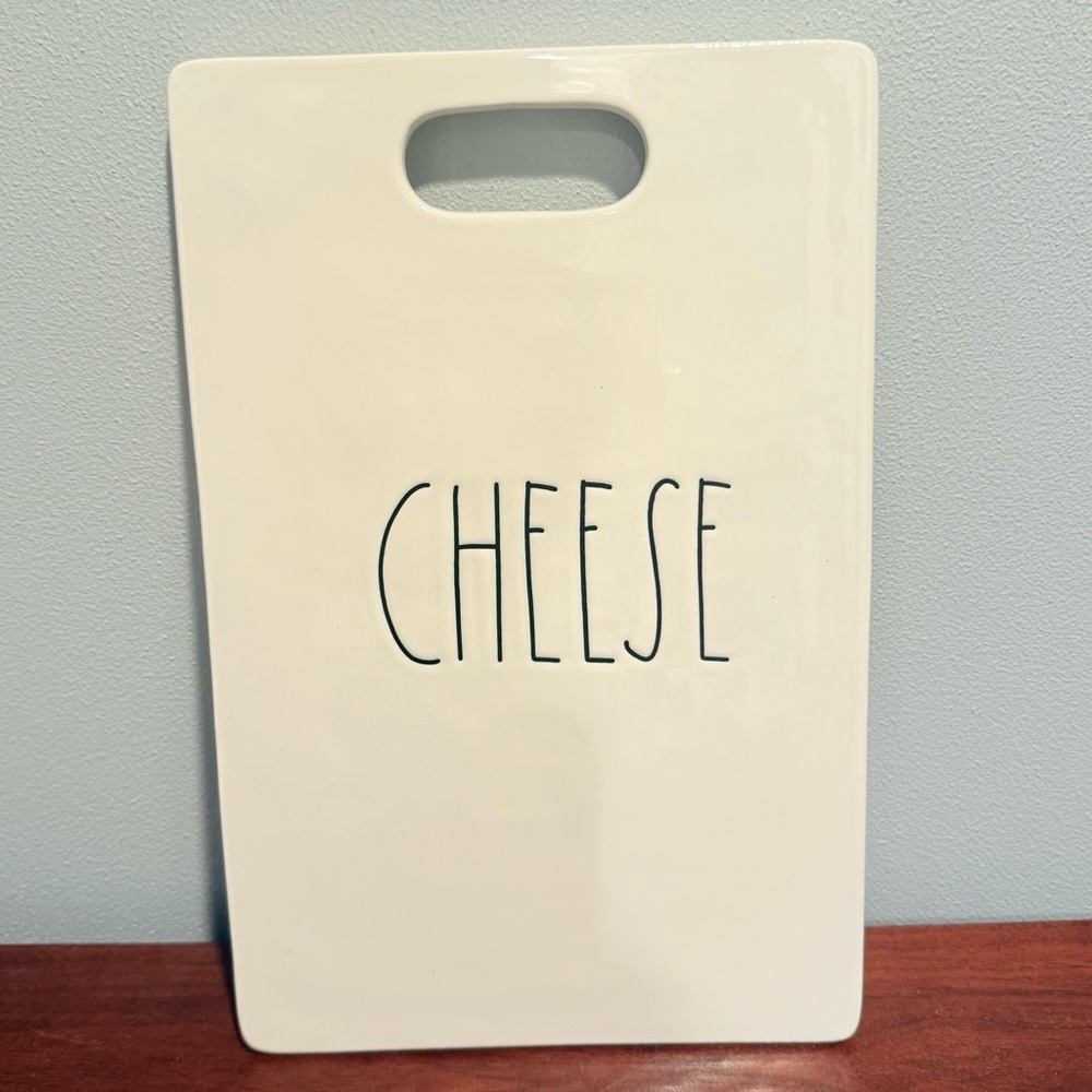 RAE DUNN Ceramic LL CHEESE Board Pottery He Farmhouse NWT